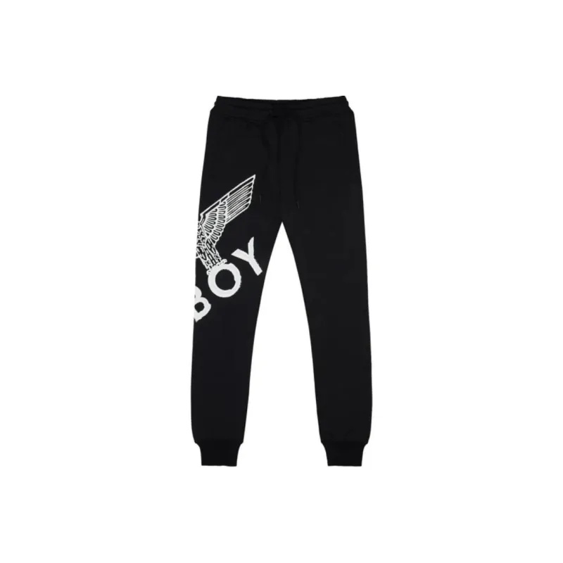 Boy London Casual Pants Unisex Black/White-0