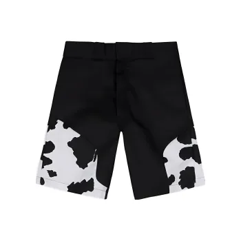 Brain Dead X Dickies X Brain Dead Co-branded Series Cargo Shorts Men Black/White