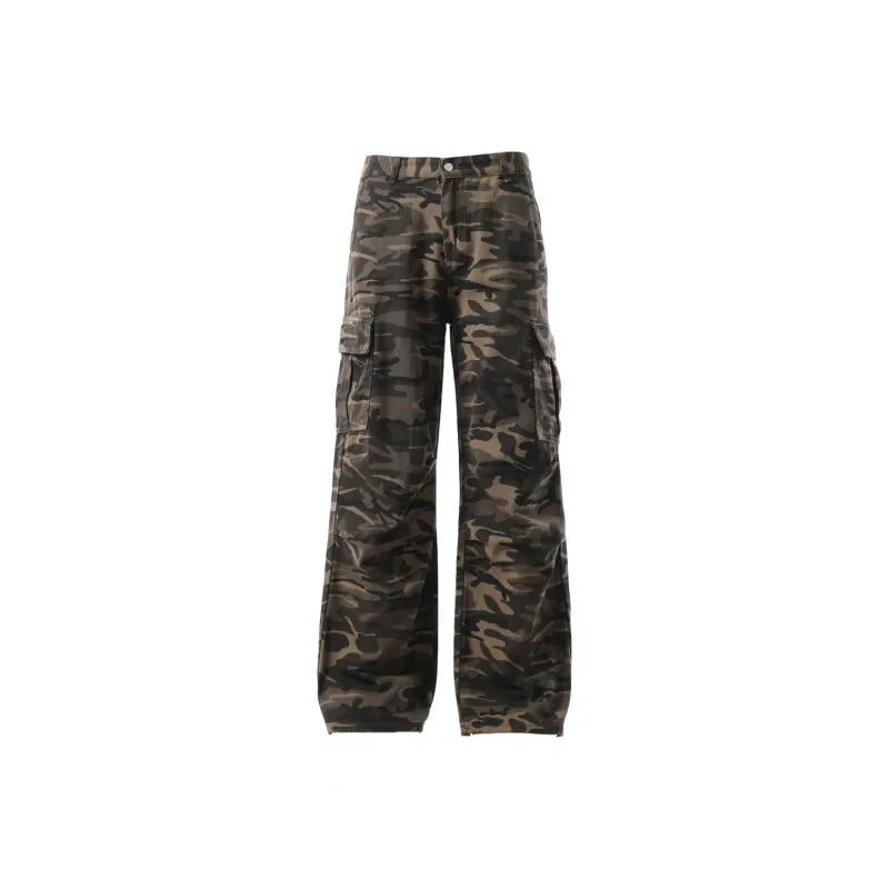VESIBO Cargo Pants Unisex Army Green-0