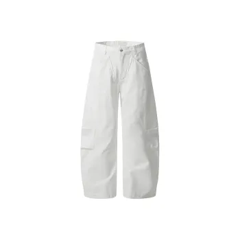 GBXM Jeans Unisex White