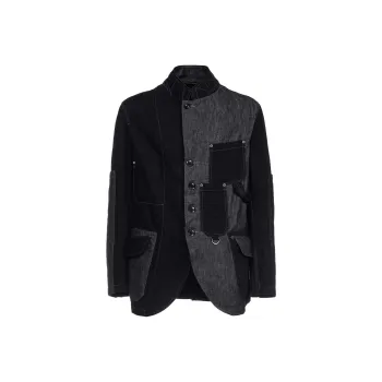 Yohji Yamamoto S'YTE FW24 Jacket Unisex Black
