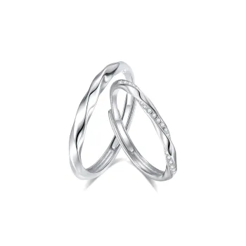 SHENGYALUO 999 Fine Silver Rings Unisex
