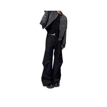 TESTUNG Casual Pants Unisex Black