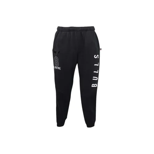 NBA Chicago Bulls Chicago Bulls Name & Number Zach Lavine Casual Pants Men's Black