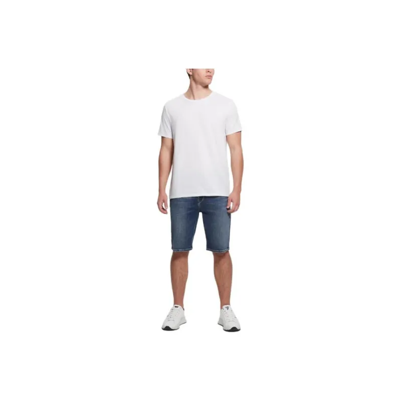 GUESS Slim Shorts Denim Shorts Men's Deep Reefs-0