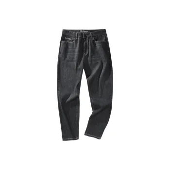 Dance With Wolves Jeans Men's Black Gray
