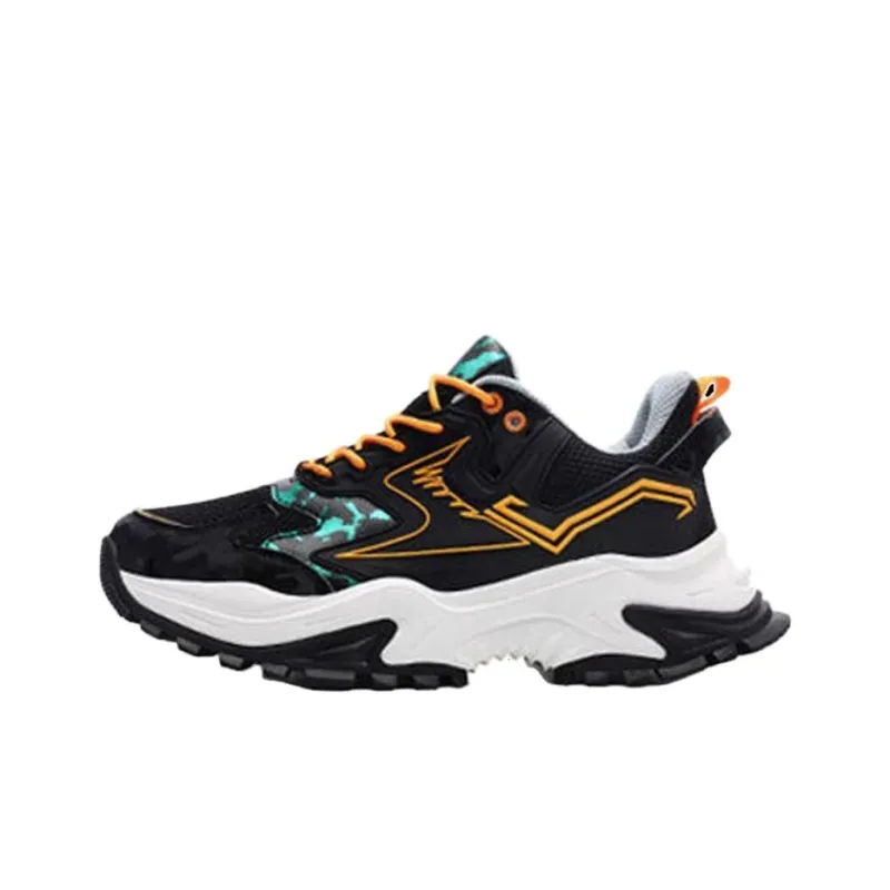 AMICNIEGD Anti Slip Wear Resistant Low Top Chunky Sneakers Men's-0