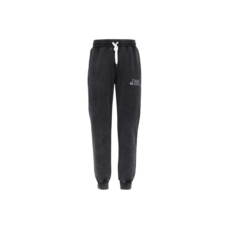 CASABLANCA Ange De Jour Stacked Logo Embroidered Sweatpant-0