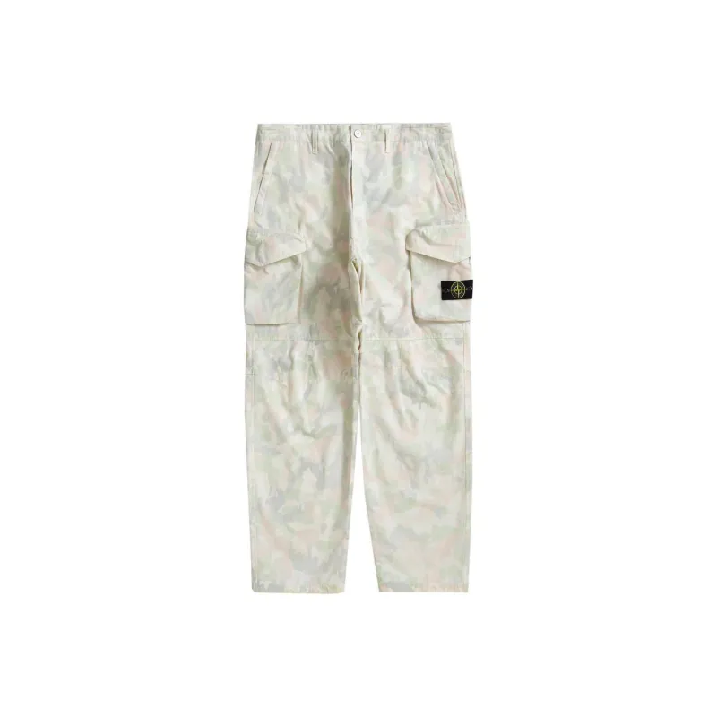 Supreme Stone Island Reactive Ice Camo Ripstop Cargo Pant-0