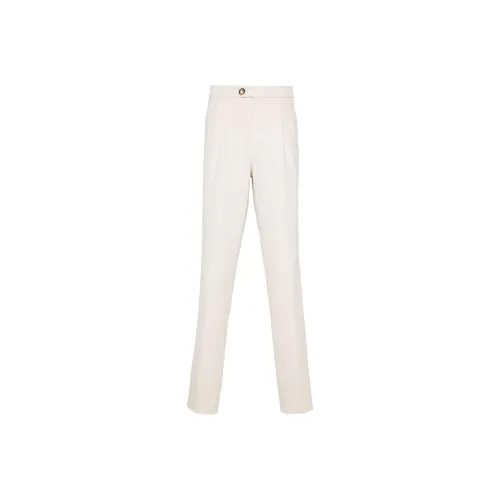 Brunello Cucinelli Leisure Fit Pleated Gabardine Trousers