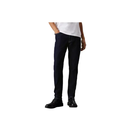 CALVIN KLEIN Jeans Europe Version Men's Blue Black