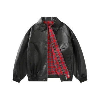 TEN MIRO Leather Jackets Unisex