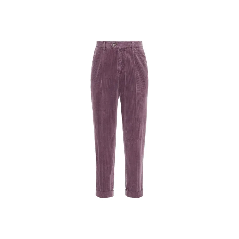 Brunello Cucinelli Corduroy Tapered Trousers-0