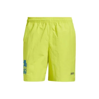 Adidas Originals Casual Shorts Men Yellow Green