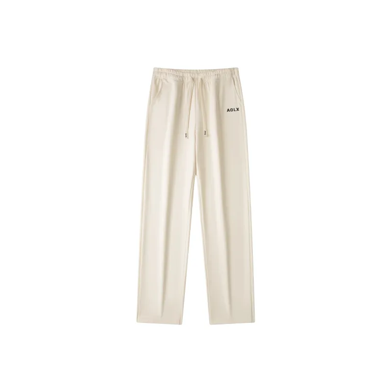 Aol Knitted Sports Pants Unisex-4