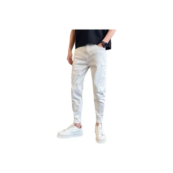 FRQ Jeans Unisex White