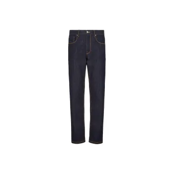 FENDI Straight Leg Long Jeans