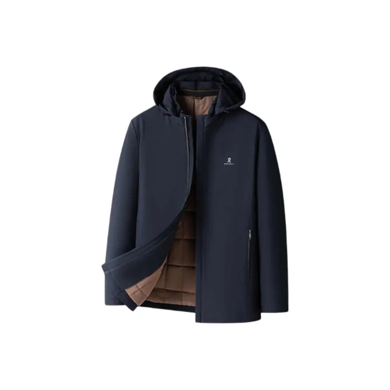 Montagut Puffer Jacket Men's Dark Royal Blue-0