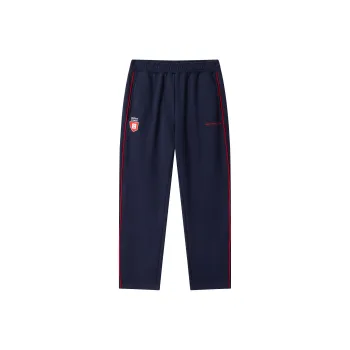 JEFF HAMILTON Knitted Sports Pants Unisex Navy Blue