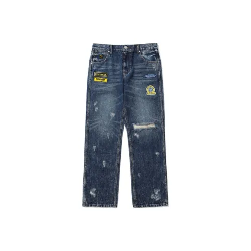 COVERNAT x WRANGLER Collaboration FW24 Jeans Men's Blue