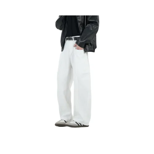 JASONWOOD Cowboy On The Run Jeans Unisex White