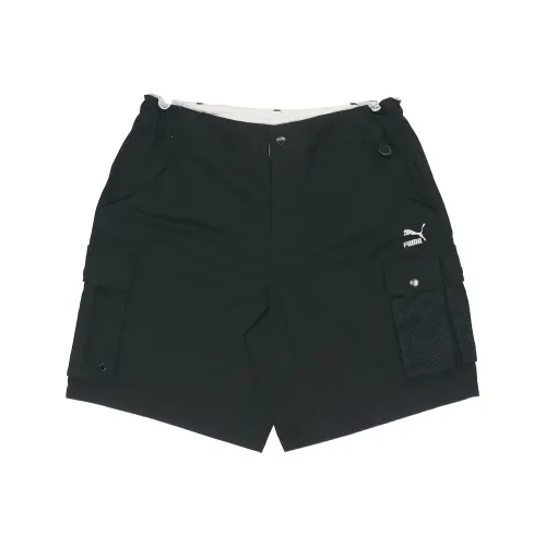 PUMA Cargo Shorts Men Black