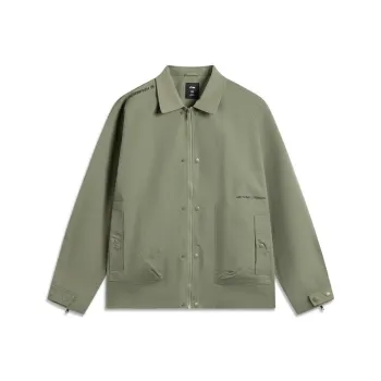 LiNing CF Tracing Trench Coat Men's Tea Green