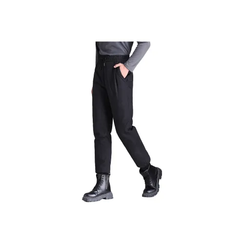 YAYA Down & Insulated Pants Men Black