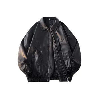SPONGEBOB SQUAREPANTS Leather Jacket Unisex