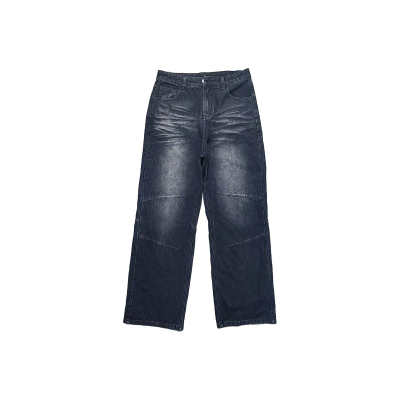Kudamm Jeans Unisex Vintage Blue-0