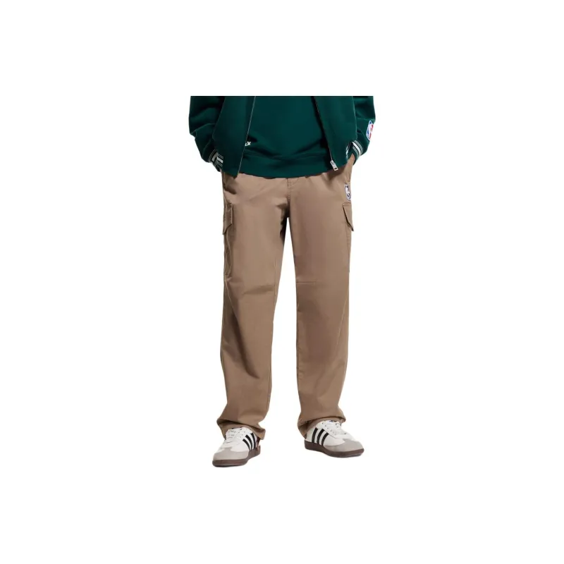 JACK JONES· x NBA Casual Pants Men's Red Brown-0