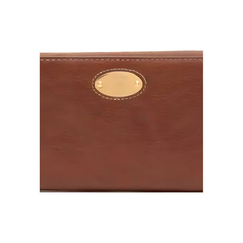 Mulberry Leather Wallet Women's Brown-2