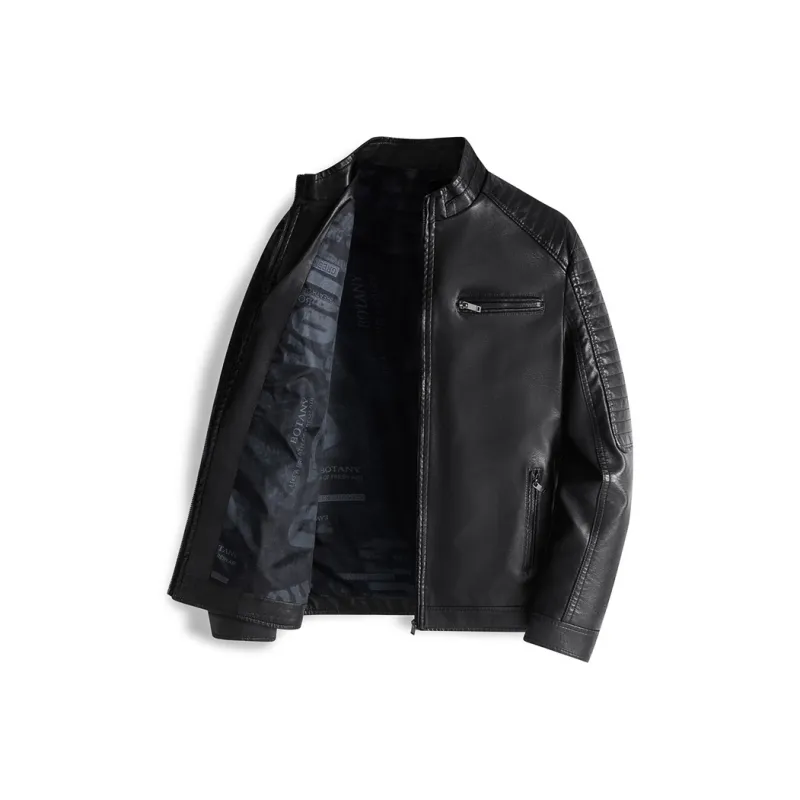PIERRE CARDIN Leather Jacket Unisex-0