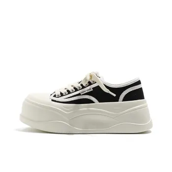MIS. DANNY Height Increasing Low Top Canvas Shoes Women's