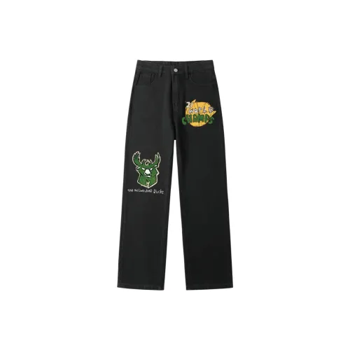 AFTER SCHOOL SPECIAL Jeans Unisex Black