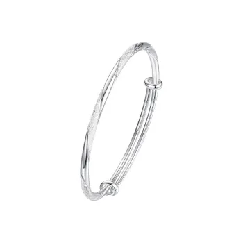 Ascending 999 Fine Silver Bangles Women's