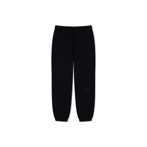 Kappa Casual Pants Unisex Mineral Black-KA02