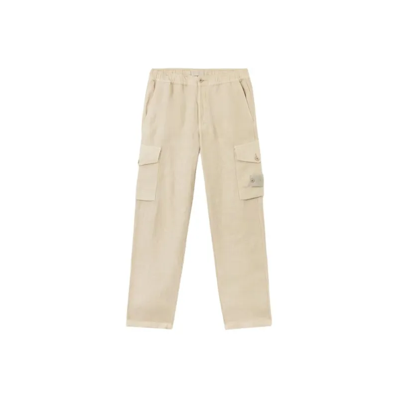 STONE ISLAND Linen Trousers-0