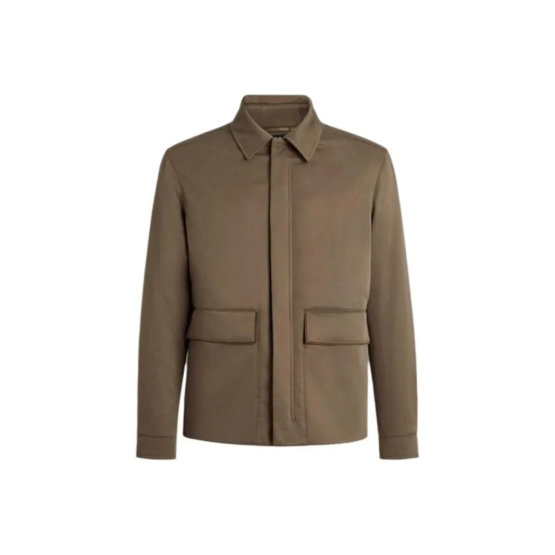 Ermenegildo Zegna Zip Up Shirt Jacket-0