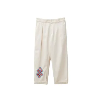 Adish Wide leg Graphic detail Trousers