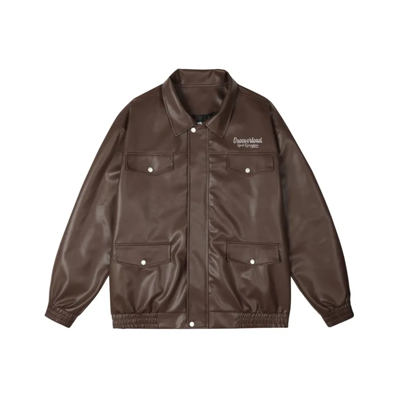 OXO OVERLOAD Leather Jacket Unisex-4