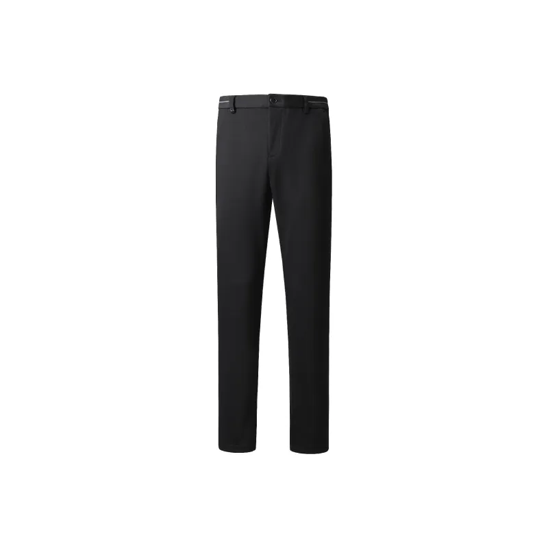 HLA Casual Pants Men Navy Blue Pattern U7-0