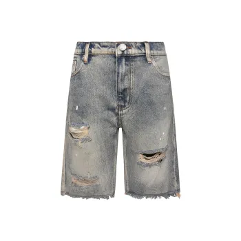 COOLALPACA Unisex Denim Shorts Swag