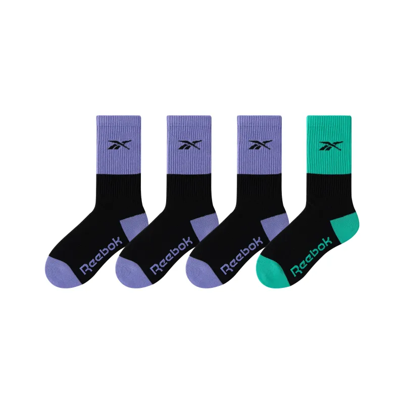 Reebok Mid Calf Socks Women's 4 Pack-25