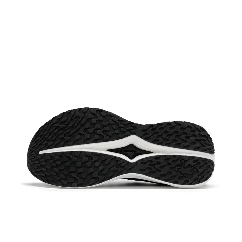 QIAODAN Cushioning, Slip Resistant, And Abrasion Resistant Low Top Casual Running Shoes Men's Black Lightning Gray-4