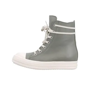 RICK OWENS/RO High Top Skateboard Shoes Women's Green