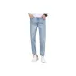 Thin Ankle-Length Pants Nostalgic Light Blue