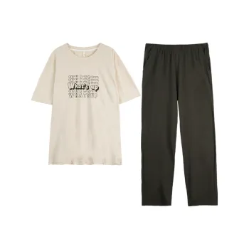 Dorame Pajama Set Men's Apricot