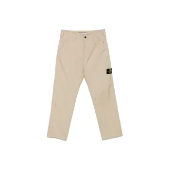 STONE ISLAND Compass Patch Straight Leg Trousers