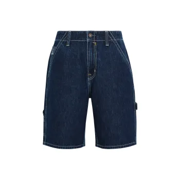 CAT SS24 Denim Shorts Men's Indigo